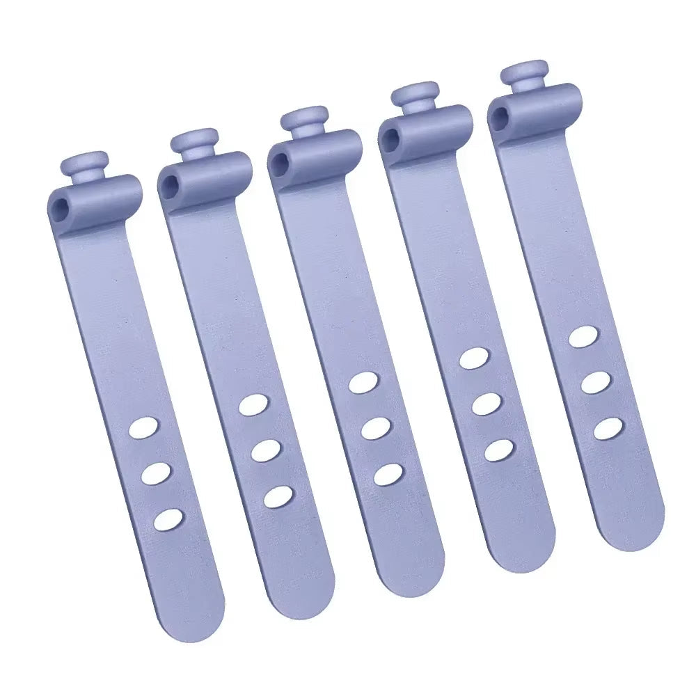 Organisateur de câbles 3 trous – Clip de rangement pour chargeur, écouteurs et câbles USB