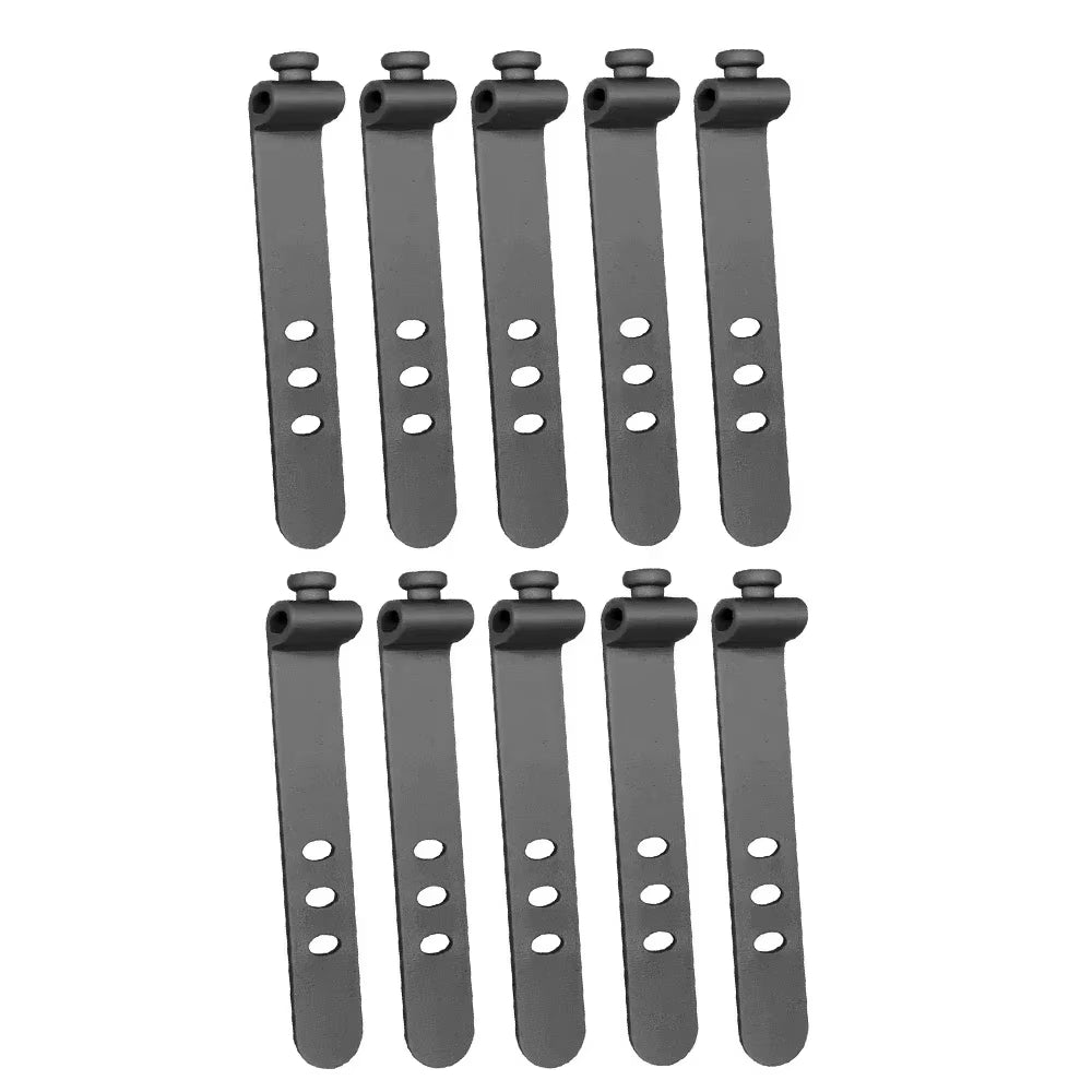 Organisateur de câbles 3 trous – Clip de rangement pour chargeur, écouteurs et câbles USB