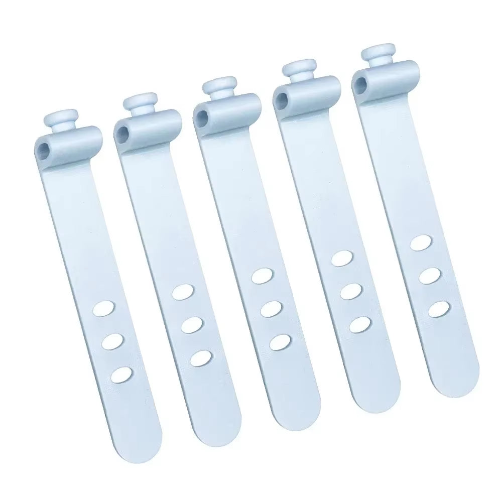Organisateur de câbles 3 trous – Clip de rangement pour chargeur, écouteurs et câbles USB