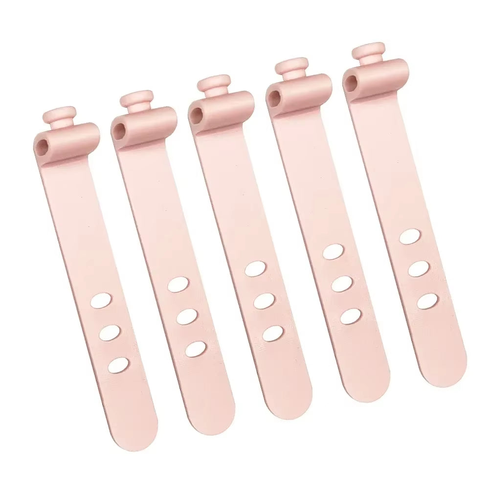 Organisateur de câbles 3 trous – Clip de rangement pour chargeur, écouteurs et câbles USB