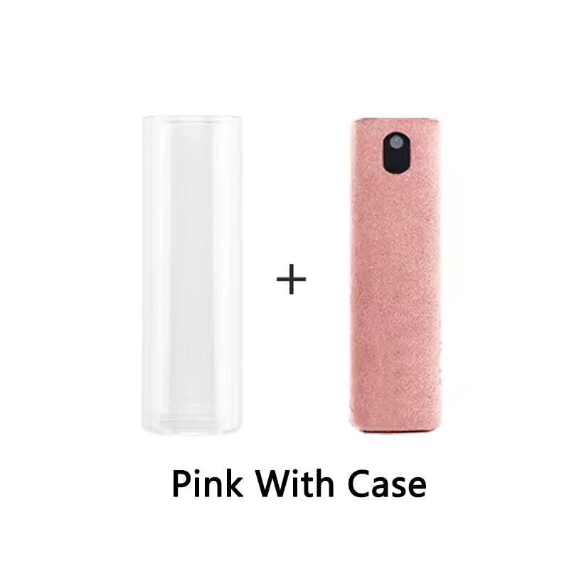 Spray nettoyant 2-en-1 avec chiffon microfibre intégré – Écran téléphone, tablette, PC, Apple Watch