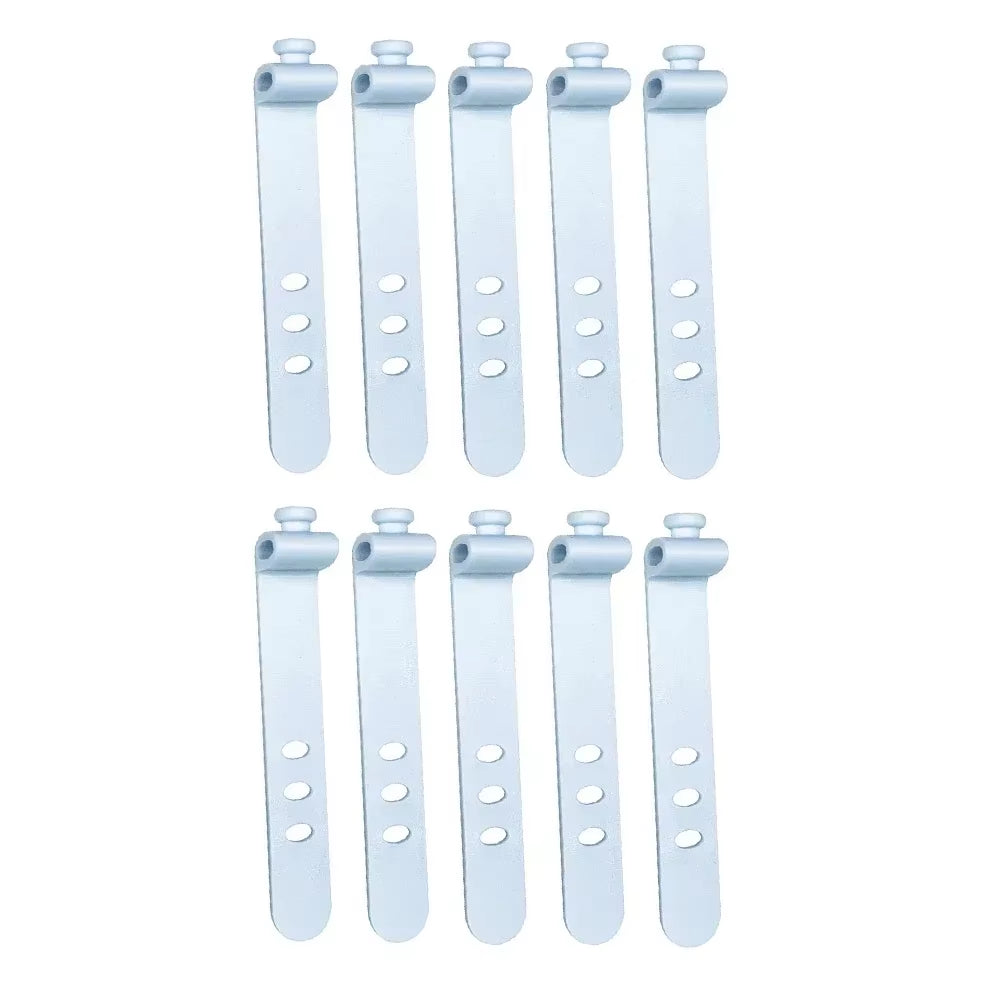 Organisateur de câbles 3 trous – Clip de rangement pour chargeur, écouteurs et câbles USB