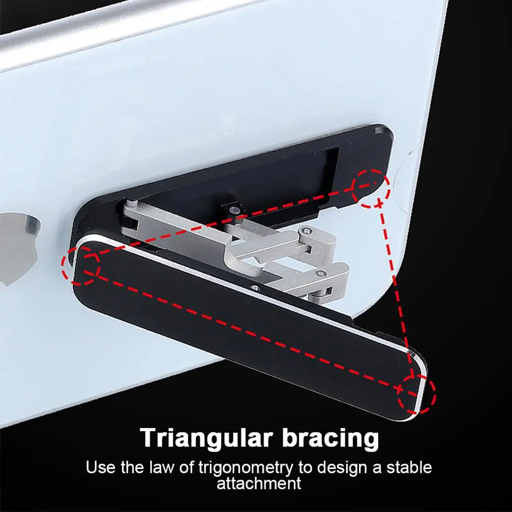 Support téléphone pliable invisible – Mini kickstand adhésif ultra léger