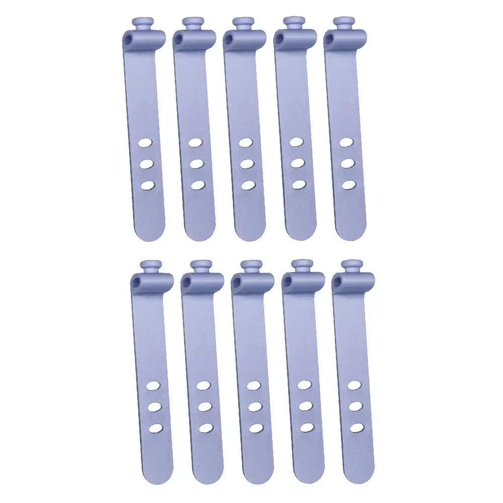 Organisateur de câbles 3 trous – Clip de rangement pour chargeur, écouteurs et câbles USB